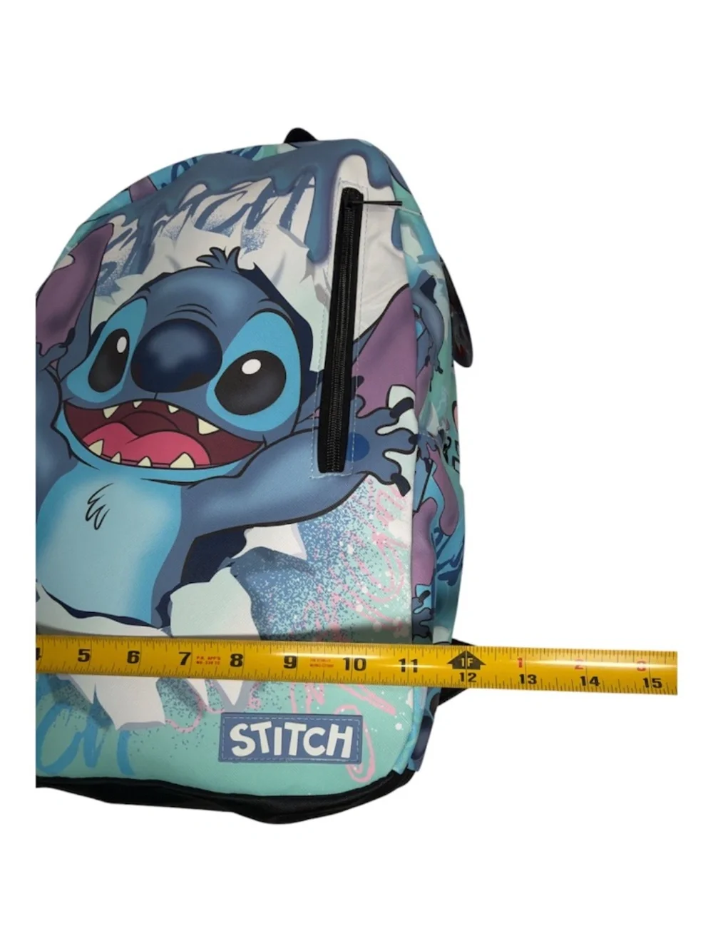 Disney Lilo & Stitch Backpack With Stitch Luggage Tag